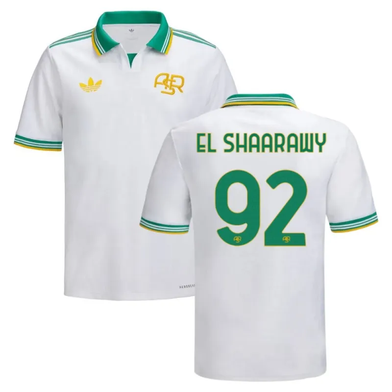 AS Roma EL SHAARAWY 2025/26 Troisième maillot - Blanc