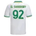 AS Roma EL SHAARAWY 2025/26 Troisième ensemble de maillot pour enfants - Blanc