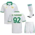 AS Roma EL SHAARAWY 2025/26 Troisième ensemble de maillot pour enfants - Blanc