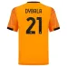 AS Roma DYBALA Maglia Trasferta 2025/26 - Arancione