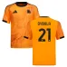 AS Roma DYBALA Maglia Trasferta 2025/26 - Arancione