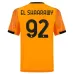 AS Rome EL SHAARAWY Maillot Extérieur 2025/26 - Orange