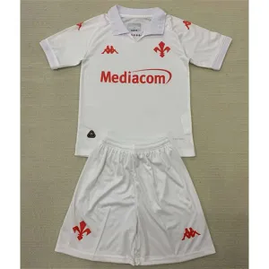 Fiorentina 2024/25 Away Kids' Jersey - White