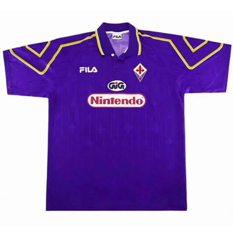 Maillot retro de Fiorentina 1992/93 - Violet