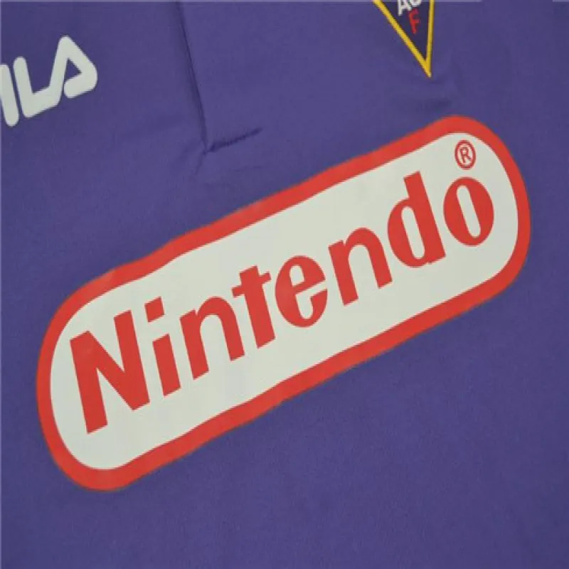 Maillot retro domicile de Fiorentina 1998/99 - Violet