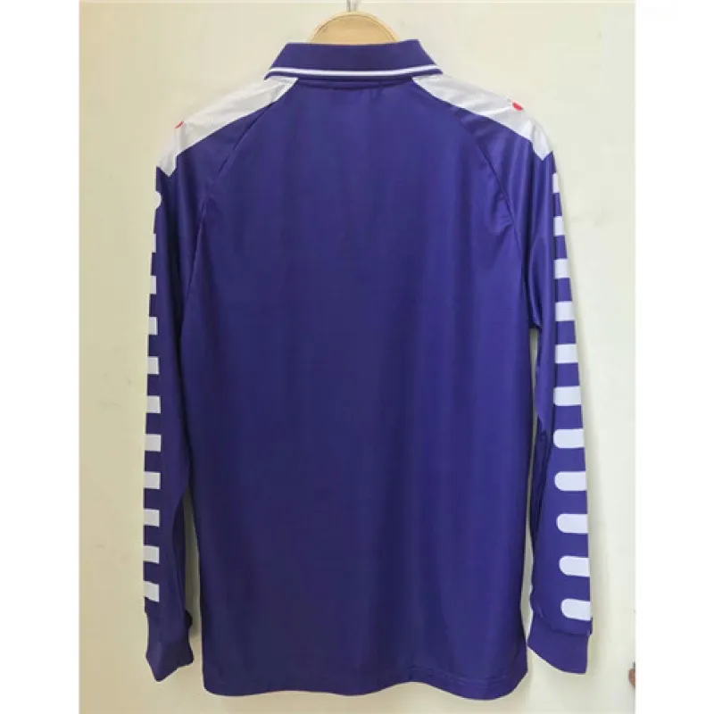 Maillot long manches retro de Fiorentina 1998 - Violet