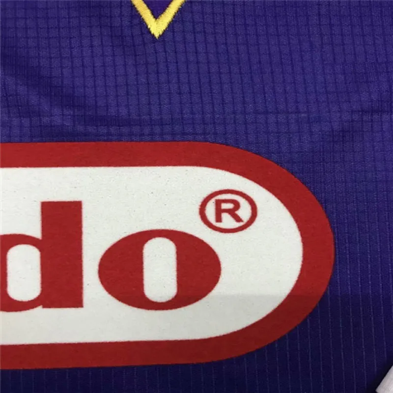 Maillot long manches retro de Fiorentina 1998 - Violet