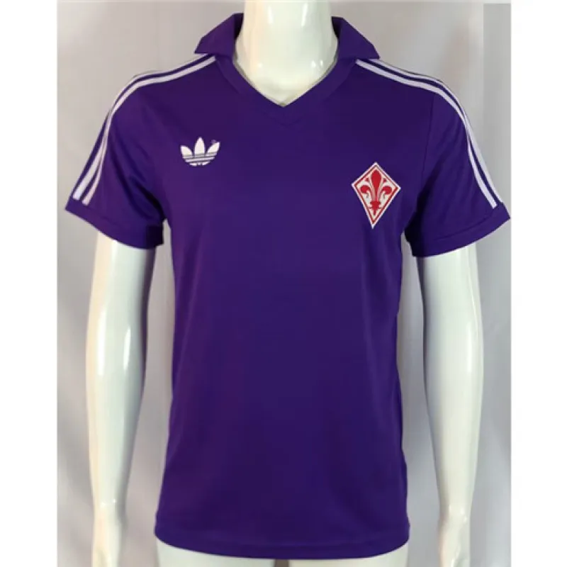 Fiorentina 1979/80 Home Retro Football Shirt - Purple