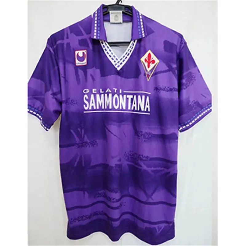 Maillot retro domicile de Fiorentina 1994/95 - Violet