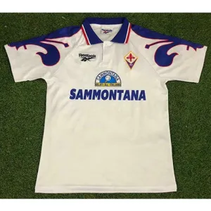 Maillot retro d'extérieur de Fiorentina 1995/96 - Blanc