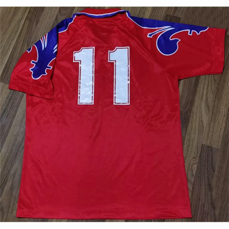 Troisième maillot retro de Fiorentina 1995/96 - Rouge