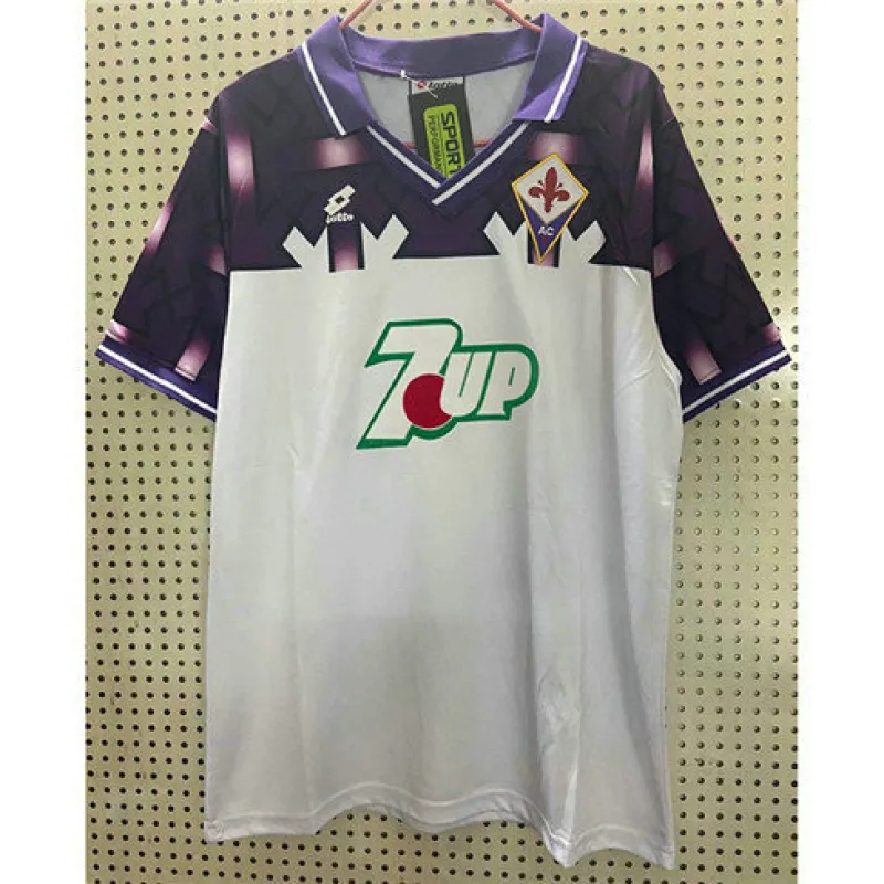 Maglia retro di trasferta di Fiorentina 1992/93 - Bianca