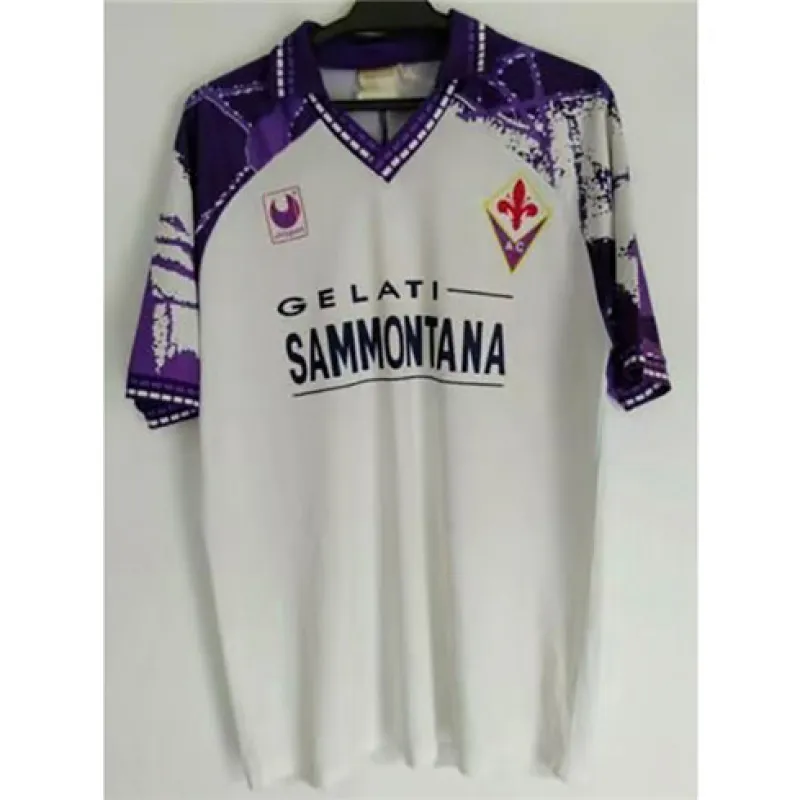 Fiorentina 1994/95 Away Retro Jersey - White