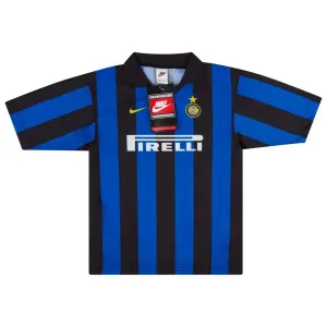 Inter Milan 1997/98 Retro Home Jersey - Blue/Black