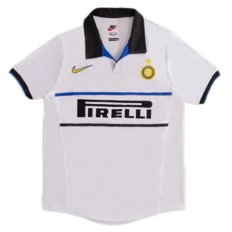Inter Milan 1998/99 Retro Away Jersey - White