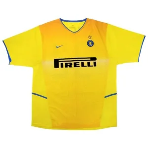Inter Milan 2002/03 Retro Third Jersey - Yellow