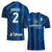 Maillot de domicile 2024/25 de l'Inter Milan de Denzel Dumfries - Bleu