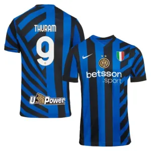 Marcus Thuram's Inter Milan 2024/25 Home Jersey - Blue