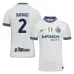Le maillot de l'extérieur 2024/25 de l'Inter Milan de Denzel Dumfries - Blanc