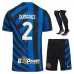 Le kit d'enfant de domicile 2024/25 de l'Inter Milan de Denzel Dumfries - Bleu