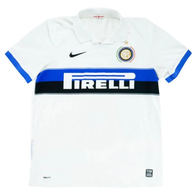 Inter Milan 2009/10 Retro Away Jersey - White