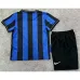 Maillot domicile retro pour enfants de l'Inter Milan 2010/11 - bleu