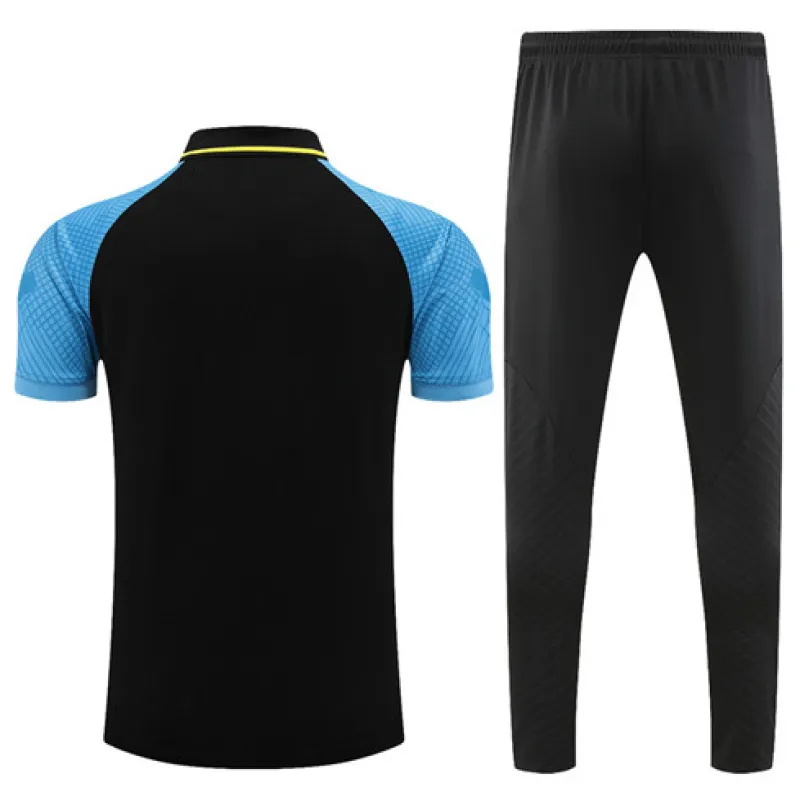 Inter Milan 2022/23 Polo Shirt + Shorts - Black