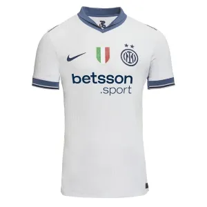 Maillot d'extérieur de l'Inter Milan 2024/25-Joueur-Blanc