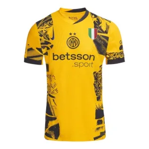 Troisième maillot d'extérieur de l'Inter Milan 2024/25-Joueur-Jaune