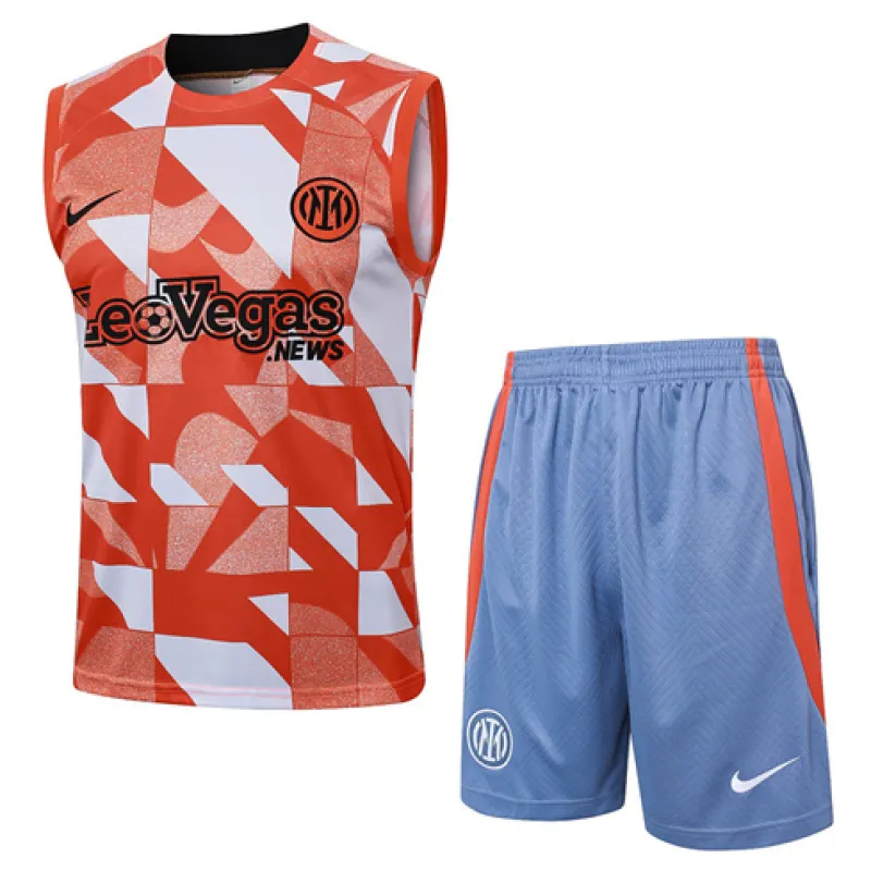 Short et gilet d'entraînement de l'Inter Milan 2024/25 - orange