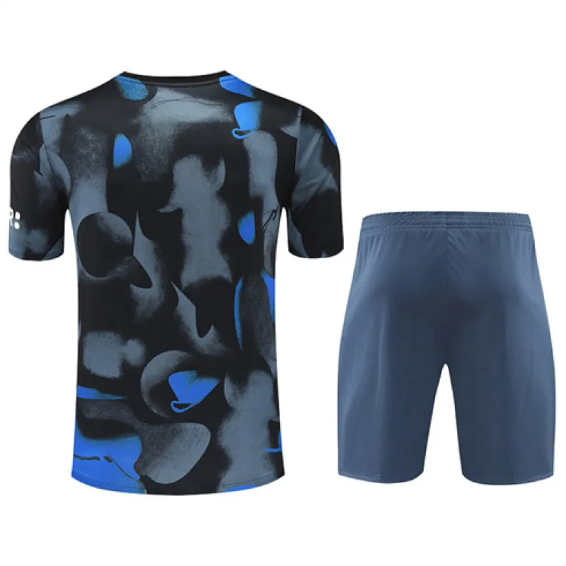 Pantalones cortos y camisa del conjunto de entrenamiento del Inter Milan 2024/25 - gris