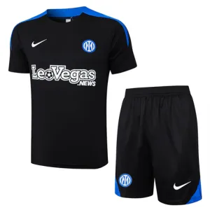 Short et maillot d'entraînement de l'Inter Milan 2024/25 - noir