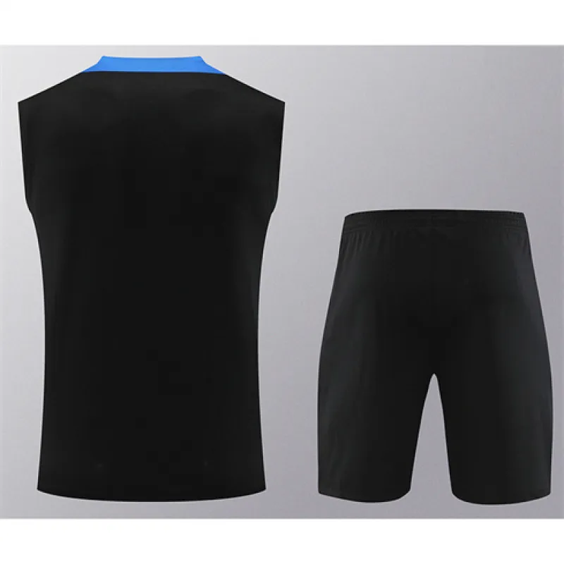 Jeans et gilet d'entraînement de l'Inter Milan 2024/25 - noir