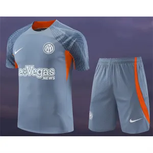 Maillot d'entraînement + short de l'Inter Milan 2024/25 - gris
