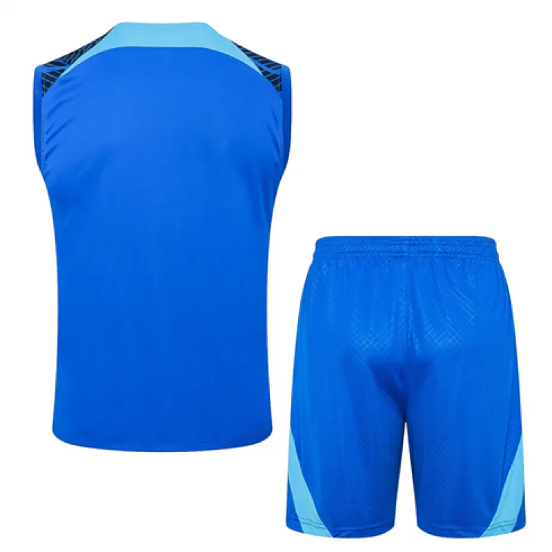 Inter Milan 2024/25 training set shorts and vest - wholesale - blue