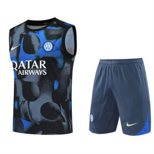 Jeans et gilet d'entraînement de l'Inter Milan 2024/25 - en gros - gris