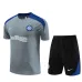 Camiseta de entrenamiento A + Pantalones cortos del Inter Milan 2024/25 - Gris