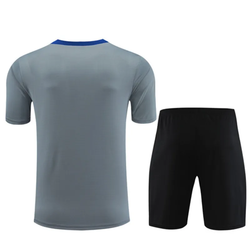 Camiseta de entrenamiento A + Pantalones cortos del Inter Milan 2024/25 - Gris