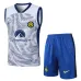 Pantalones cortos y chaleco del conjunto de entrenamiento A del Inter Milan 2024/25 - Blanco