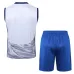 Pantalones cortos y chaleco del conjunto de entrenamiento A del Inter Milan 2024/25 - Blanco