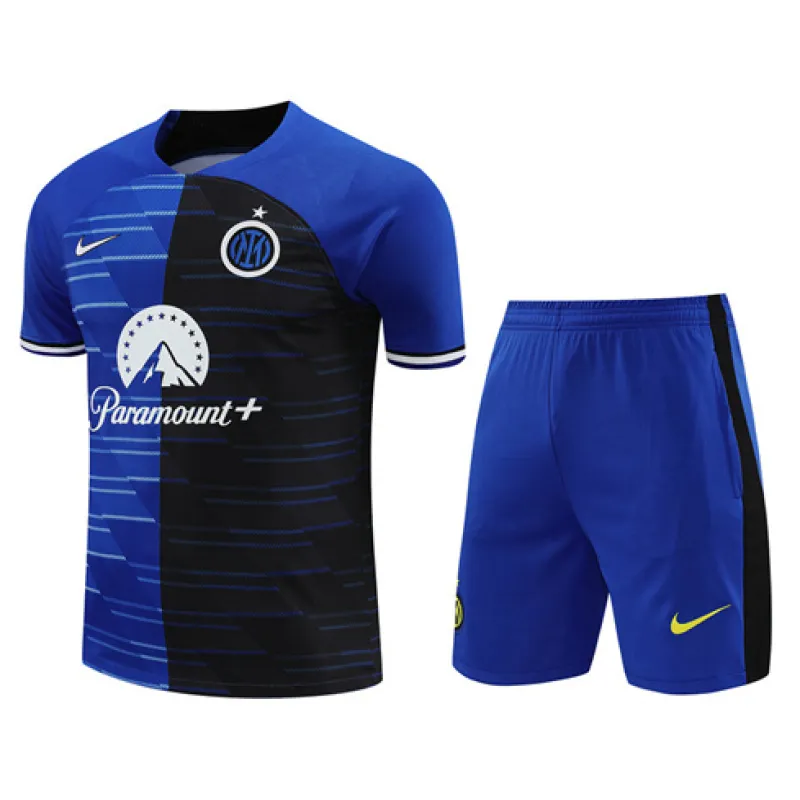 Inter Milan 2024/25 training set A shorts and vest - blue