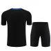 Maglia d'allenamento per bambini + calzoni dell'Inter Milan 2024/25 - nero