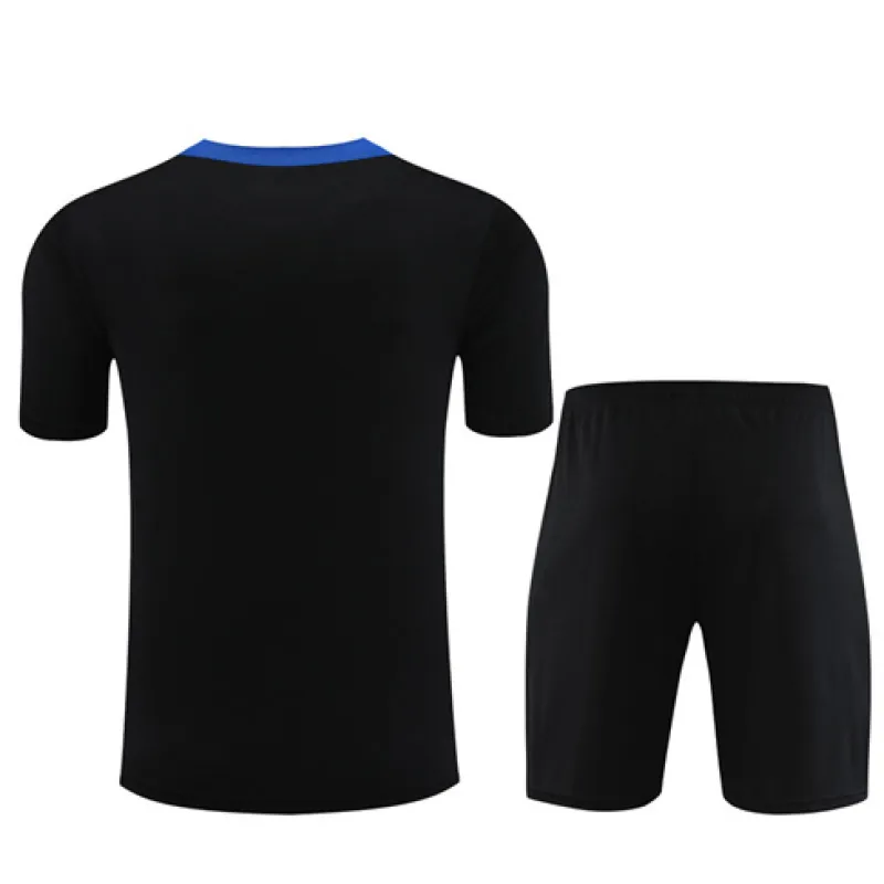 Maglia d'allenamento per bambini + calzoni dell'Inter Milan 2024/25 - nero