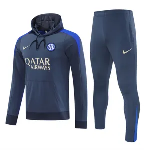 Pullovers à capuche de l'Inter Milan 2024/25 - Bleu