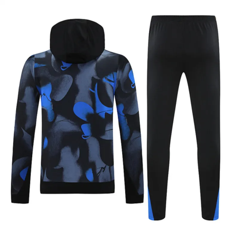 Pullovers à capuche royal de l'Inter Milan 2024/25 - Bleu