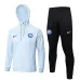 Inter Milan 2024/25 Kapuzen-Sportjacke - Hellgrau