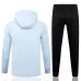 Inter Milan 2024/25 Kapuzen-Sportjacke - Hellgrau