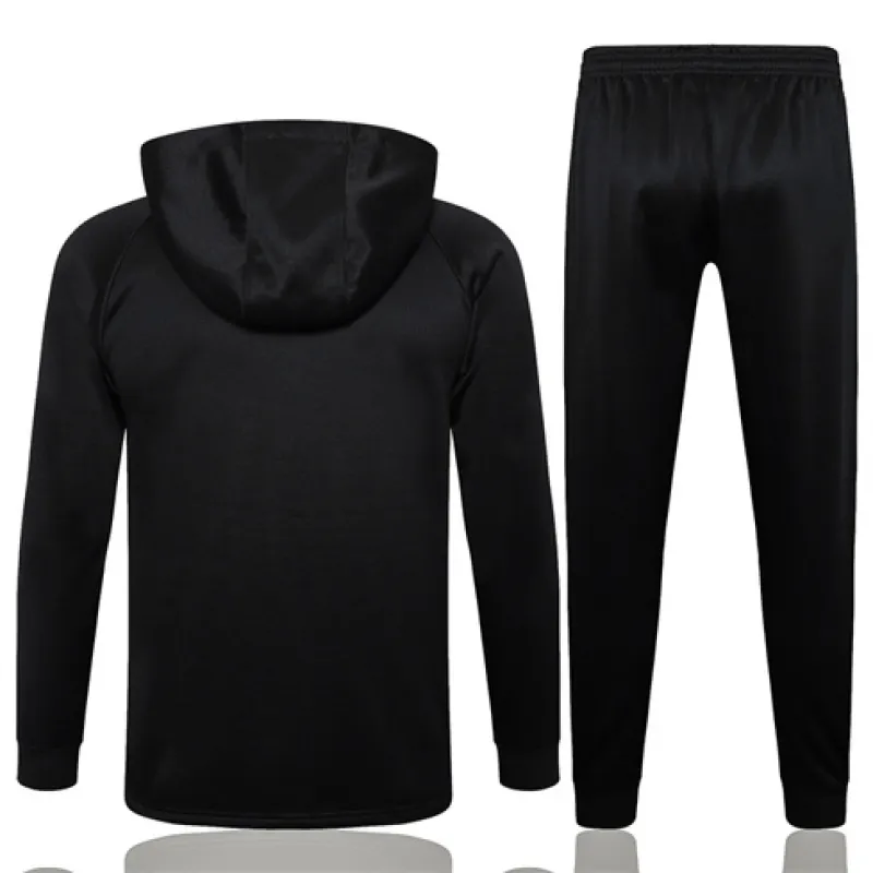 Inter Milan 2024/25 Hooded Sports Jacket - Black