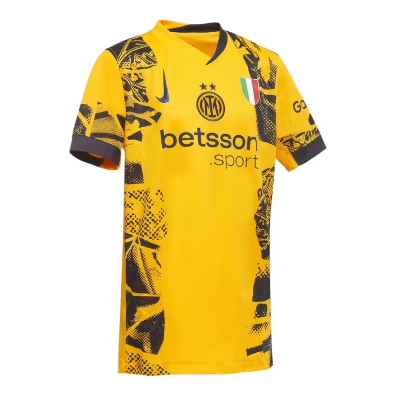 Maillot Tertiaire Enfant Inter Milan 2024/25 - Jaune