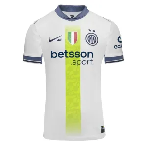 Inter Milan 2024/25 Away Special VR46 Player's Edition Kit - White
